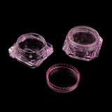 Maxbell Maxbell 30 Pieces 5g Plastic Pot Jars Lotion Cream Sample Empty Container Pink