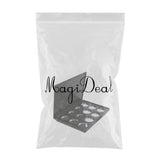 Maxbell Maxbell 12 Slots Empty Magnetic Palette Box for Eyeshadow Powder Makeup Case w/ Pans