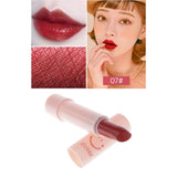 Maxbell Long Lasting Matte Lipstick Makeup Cosmetics Moisturizing Smooth Lip Stick Orange Brown