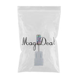 Maxbell Maxbell Stainless Steel Sanding Band Mandrel Bit for Nail Drill Machine Acrylic Nail Rainbow