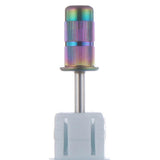 Maxbell Maxbell Stainless Steel Sanding Band Mandrel Bit for Nail Drill Machine Acrylic Nail Rainbow