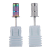 Maxbell Stainless Steel Sanding Band Mandrel Drill Bit for Nail Drill Machine 2pcs