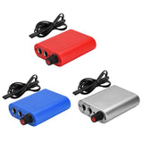 Maxbell Maxbell Portable Mini Tattoo Power Supply with Power Cord for Tattoo Machine Red