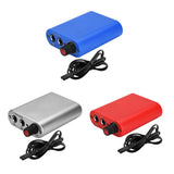 Maxbell Maxbell Portable Mini Tattoo Power Supply with Power Cord for Tattoo Machine Red