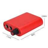 Maxbell Maxbell Portable Mini Tattoo Power Supply with Power Cord for Tattoo Machine Red