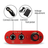 Maxbell Maxbell Portable Mini Tattoo Power Supply with Power Cord for Tattoo Machine Red