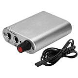 Maxbell Maxbell Portable Mini Tattoo Power Supply with Power Cord for Tattoo Machine Silver