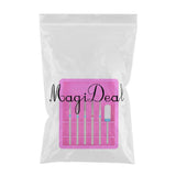 Maxbell Maxbell 6pcs Carbide Electric Nail Art Filing Drill Bits Grinding Polishing Head 02