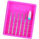 Maxbell Maxbell 6pcs Carbide Electric Nail Art Filing Drill Bits Grinding Polishing Head 04