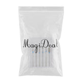 Maxbell Maxbell 6pcs Carbide Electric Nail Art Filing Drill Bits Grinding Polishing Head 10