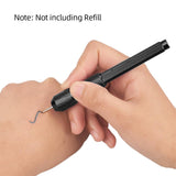 Maxbell Maxbell Alloy Tattoo Pen Holders Sleeve for Skin Surfer Stencil Outling Pens Black