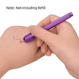 Maxbell Maxbell Alloy Tattoo Pen Holders Sleeve for Skin Surfer Stencil Outling Pens Purple