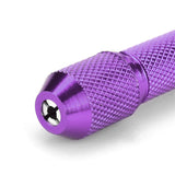 Maxbell Maxbell Alloy Tattoo Pen Holders Sleeve for Skin Surfer Stencil Outling Pens Purple