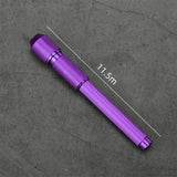 Maxbell Maxbell Alloy Tattoo Pen Holders Sleeve for Skin Surfer Stencil Outling Pens Purple