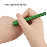 Maxbell Alloy Tattoo Pen Holders Sleeve for Skin Surfer Stencil Outling Pens Green