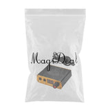 Maxbell Aluminum Alloy Digital LCD Tattoo Machine Power Supply w/ Clip Cord Black