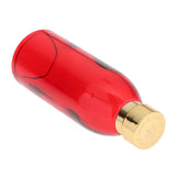Maxbell Maxbell 120ml Empty Glass Bottle Sample for Makeup Cosmetic Cream Lotion Red Golden