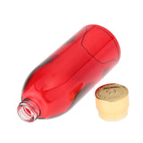 Maxbell Maxbell 120ml Empty Glass Bottle Sample for Makeup Cosmetic Cream Lotion Red Golden