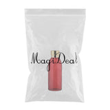 Maxbell Maxbell 120ml Empty Glass Bottle Sample for Makeup Cosmetic Cream Lotion Red Golden