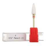 Maxbell Maxbell Ceramic Polishing Head Nail Grinding Drill Bit for Electric Nail Machine F