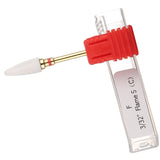 Maxbell Maxbell Ceramic Polishing Head Nail Grinding Drill Bit for Electric Nail Machine F