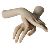 Maxbell Lifesize Female Mannequin Hand Jewelry Gloves Display Nail Art Practice Hand