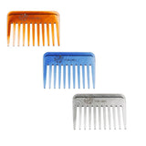 Maxbell Maxbell Wide-Teeth Detangling Curly Hair Comb Mens Back Head Styling Oil Comb Gray