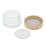 Maxbell Maxbell 2X Empty Refill Round Face Cream Bottles Lotion Cosmetics Container Jars 30g
