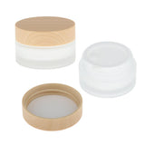 Maxbell Maxbell 2X Empty Refill Round Face Cream Bottles Lotion Cosmetics Container Jars 30g
