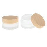 Maxbell Maxbell 2X Empty Refill Round Face Cream Bottles Lotion Cosmetics Container Jars 30g