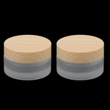 Maxbell Maxbell 2X Empty Refill Round Face Cream Bottles Lotion Cosmetics Container Jars 30g