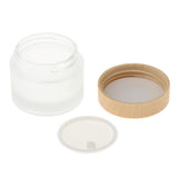 Maxbell Maxbell 2X Empty Refill Round Face Cream Bottles Lotion Cosmetics Container Jars 50g