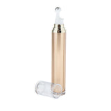 Maxbell Maxbell 20ml Roll on Roller Bottle for Eye Cream Perfume Essential Oil Vials Golden