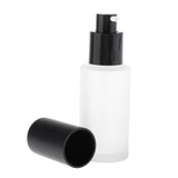 Maxbell Maxbell Empty Glass Lotion Cream Pump Bottle Travel Refillable Serum Container 40ml