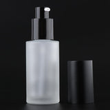 Maxbell Maxbell Empty Glass Lotion Cream Pump Bottle Travel Refillable Serum Container 40ml