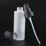 Maxbell Maxbell Empty Glass Lotion Cream Pump Bottle Travel Refillable Serum Container 100ml