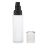 Maxbell Maxbell Empty Glass Lotion Cream Pump Bottle Travel Refillable Serum Container 100ml