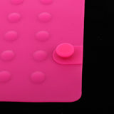 Maxbell Maxbell Soft Silicone Heat Resistant Mat Surface Protector Curling Wand Pad Square