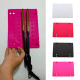 Maxbell Maxbell Soft Silicone Heat Resistant Mat Surface Protector Curling Wand Pad Square