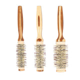 Maxbell Maxbell Anti-Static Round Hair Comb Roller Hairbrush for Curling Straightening L