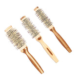 Maxbell Maxbell Anti-Static Round Hair Comb Roller Hairbrush for Curling Straightening L