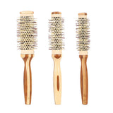 Maxbell Maxbell Anti-Static Round Hair Comb Roller Hairbrush for Curling Straightening L