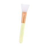 Maxbell Professional Silicone Mask Brush Makeup Facial Mask Mud Mixing Brush Beige