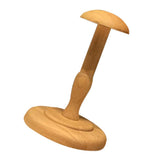 Maxbell Wooden Hat Rack Cap/Wig Holder Freestanding Display Storage Styling Stand 2x