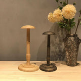 Maxbell Wooden Hat Rack Cap/Wig Holder Freestanding Display Storage Styling Stand 2x