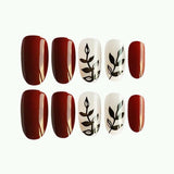 Maxbell 24 Packs Fake Nails Press On Nails for Women Girls for Salon DIY Nail Art