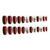 Maxbell 24 Packs Fake Nails Press On Nails for Women Girls for Salon DIY Nail Art