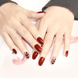 Maxbell 24 Packs Fake Nails Press On Nails for Women Girls for Salon DIY Nail Art