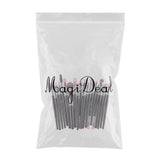 Maxbell Maxbell 20pcs/Set Professhional Makeup Brushes Foundation Powder Brush Black Sliver