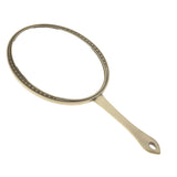 Maxbell Maxbell 7'' Oval Handheld Makeup Cosmetic Mirror Travel Compact Mirror Bronze